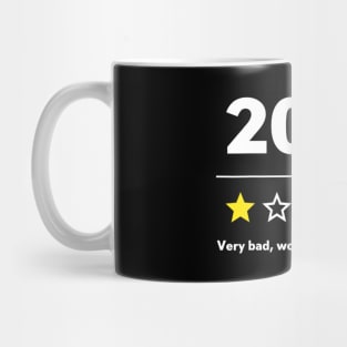 2020 Review Very Bad Would Not Recommend Shirt Mug